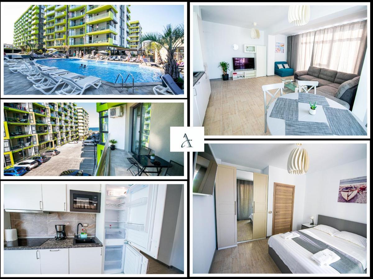 Apartment Katrina - Alezzi Beach - Sea View 那沃达利 外观 照片