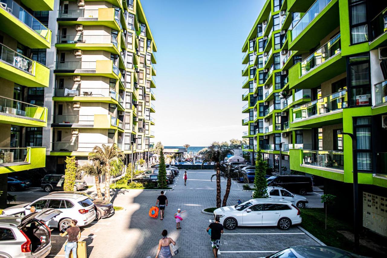 Apartment Katrina - Alezzi Beach - Sea View 那沃达利 外观 照片